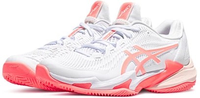 (W) ASICS Court FF 3 Clay 'Putih Sun Coral' 1042A221-103 Order (W) ASICS Court FF 3 Clay 'Putih Sun Coral' 1042A221-103