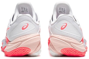 (W) ASICS Court FF 3 Clay 'Putih Sun Coral' 1042A221-103 Shop (W) ASICS Court FF 3 Clay 'Putih Sun Coral' 1042A221-103