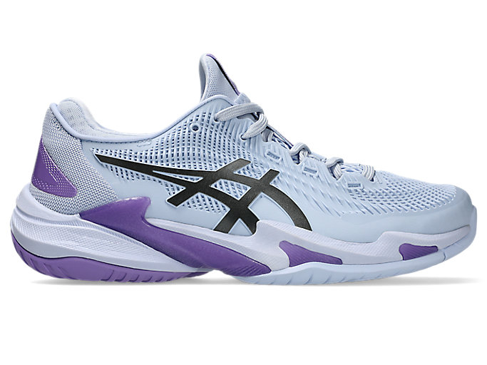 Cheap (W) ASICS Court FF 3 Night Energy (All Court) Blauw Fade/Gunmetal. 1042A332-400