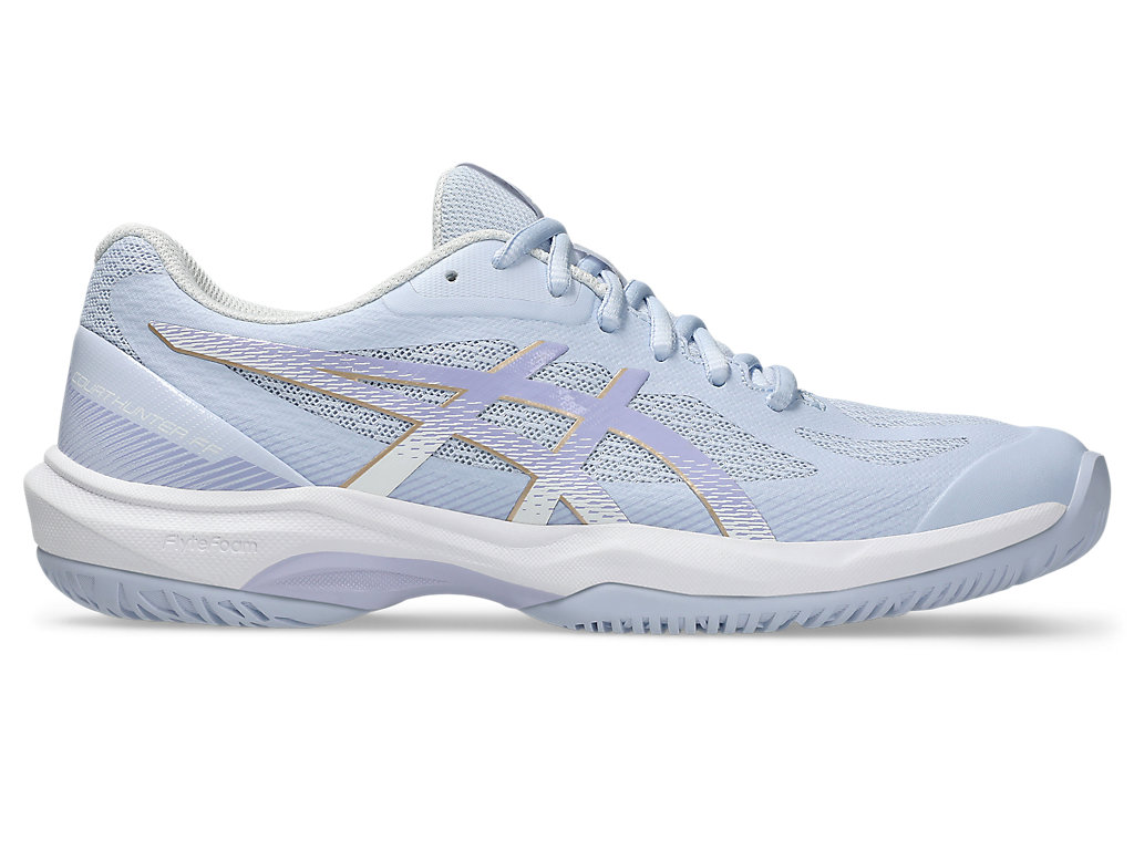 (Women) ASICS Court Hunter FF Tennis Shoes Blue Fade/Vapor 1072A112-400