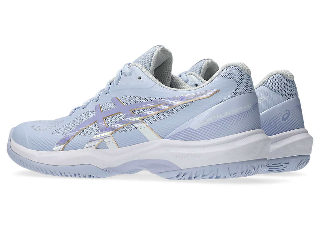 Lookbook (W) ASICS Court Hunter FF Kasut Tenis Biru Fade/Vapor 1072A112-400