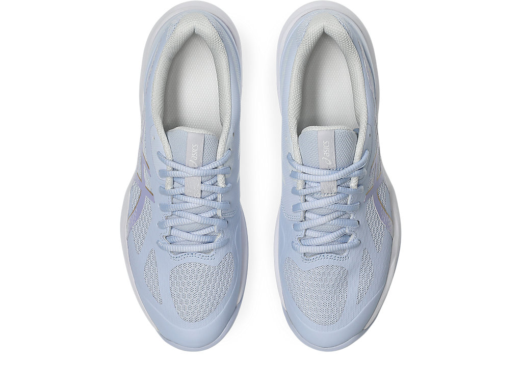 Details for (W) ASICS Court Hunter FF Kasut Tenis Biru Fade/Vapor 1072A112-400