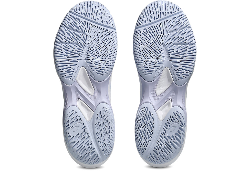 Sizing (W) ASICS Court Hunter FF Kasut Tenis Biru Fade/Vapor 1072A112-400