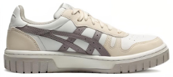 Asics COURT MZ 復古舒適 防滑耐磨 低筒 板鞋 女款 米白色 Order Asics COURT MZ 復古舒適 防滑耐磨 低筒 板鞋 女款 米白色