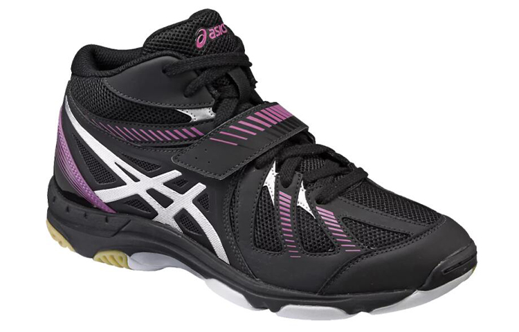 Lookbook (W) ASICS Court Selfit 'Hitam Pink' TVR486-9093