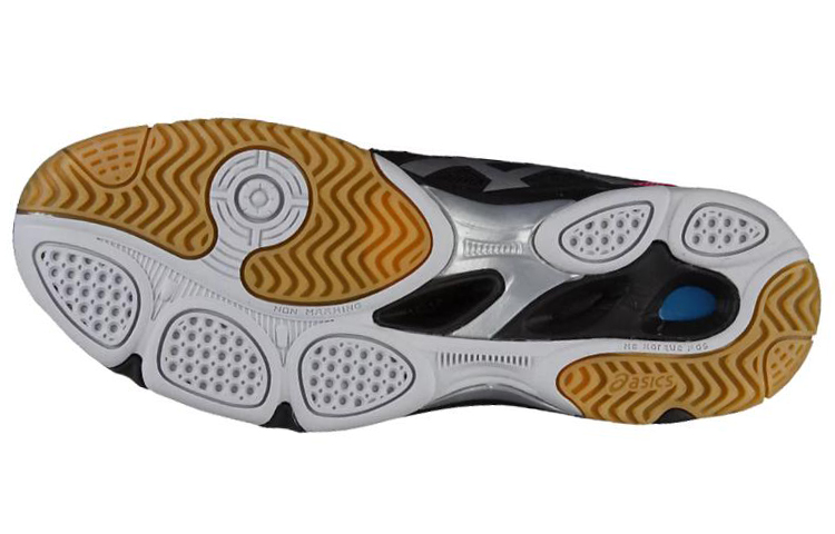 Shop (W) ASICS Court Selfit 'Hitam Pink' TVR486-9093