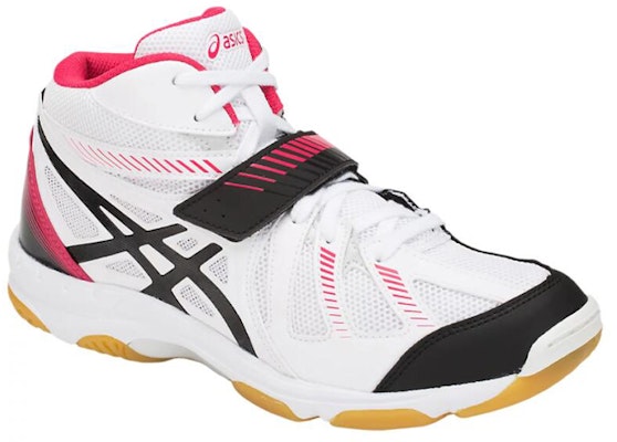 (W) ASICS Court Selfit 'Blanco Negro Rosa' TVR486-100 Lookbook (W) ASICS Court Selfit 'Blanco Negro Rosa' TVR486-100