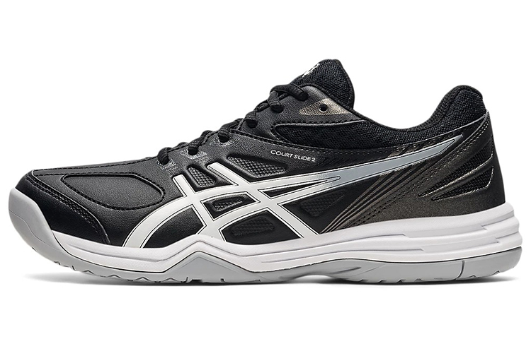 (Women) ASICS Court Slide 2 'Black Silver' 1042A149-002