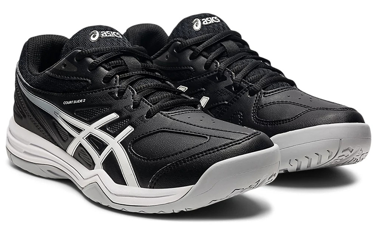 Lookbook (W) ASICS Court Slide 2 ''Noir Argent'' 1042A149-002