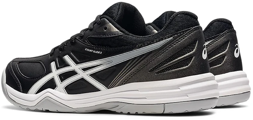 (W) ASICS Court Slide 2 ''Noir Argent'' 1042A149-002 Shop (W) ASICS Court Slide 2 ''Noir Argent'' 1042A149-002