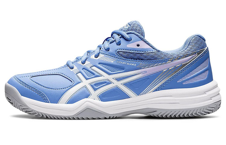 (Women) ASICS Court Slide 2 'Blue-White' 1042A147-402