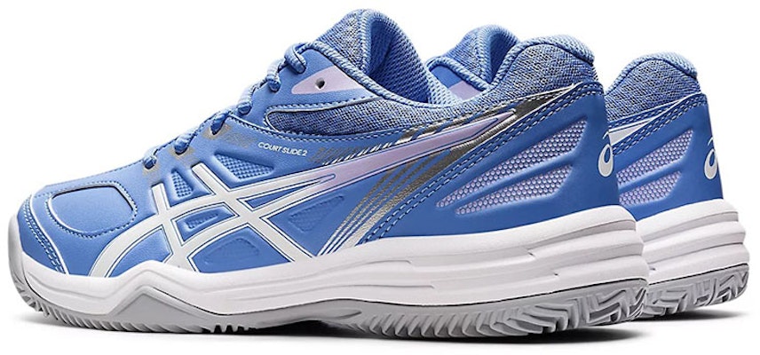 (W) ASICS Court Slide 2 'Biru-Putih' 1042A147-402 Shop (W) ASICS Court Slide 2 'Biru-Putih' 1042A147-402