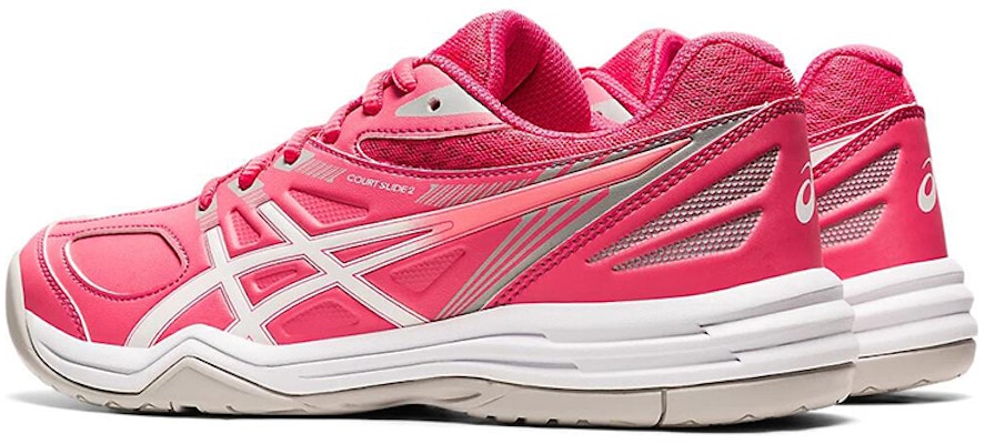 (Women) ASICS Court Slide 2 Runnning Shoes Pink/White 1042A149-700 Shop (Women) ASICS Court Slide 2 Runnning Shoes Pink/White 1042A149-700