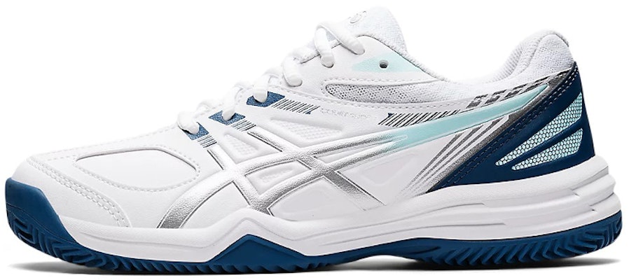 (Women) ASICS Court Slide 2 'White Blue' 1042A147-103 Buy (Women) ASICS Court Slide 2 'White Blue' 1042A147-103