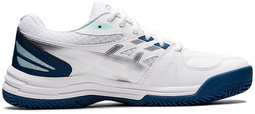 (Women) ASICS Court Slide 2 'White Blue' 1042A147-103 Order (Women) ASICS Court Slide 2 'White Blue' 1042A147-103