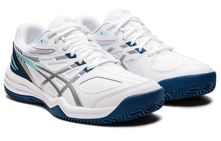 Lookbook (W) ASICS Court Slide 2 ''Blanc Bleu'' 1042A147-103