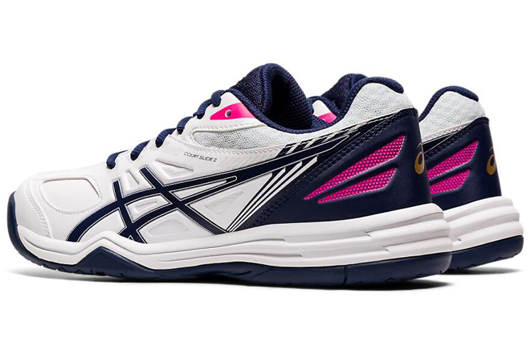 Lookbook (W) ASICS Court Slide 2 ''Blanc Bleu'' 1042A149-100