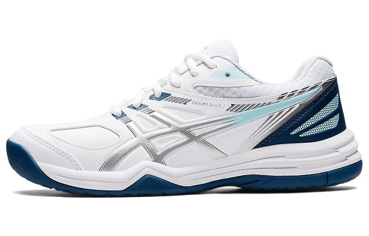 (Women) ASICS Court Slide 2 'White Deep Blue' 1042A149-103