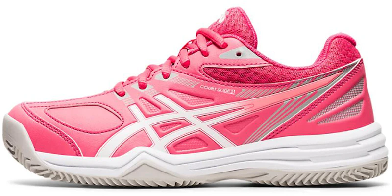 (W) ASICS Court Slide 2 Rose/Blanc 1042A147-700 Buy (W) ASICS Court Slide 2 Rose/Blanc 1042A147-700