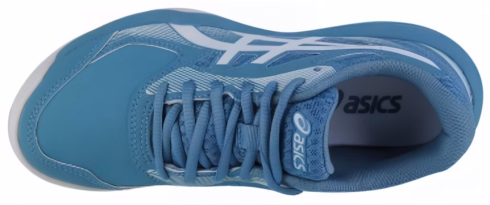 (Women) ASICS Court Slide 3 'Gris Blue White' 1042A209-401 Shop (Women) ASICS Court Slide 3 'Gris Blue White' 1042A209-401