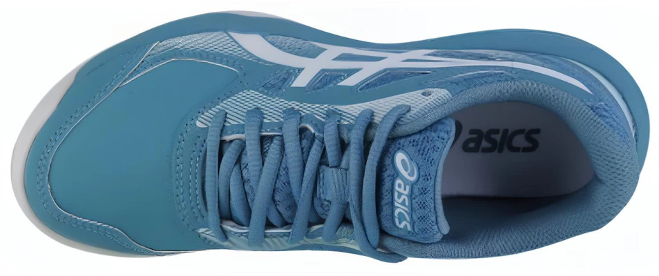 (W) ASICS Court Slide 3 ''Grijs Blauw Wit'' 1042A209-401 Shop (W) ASICS Court Slide 3 ''Grijs Blauw Wit'' 1042A209-401