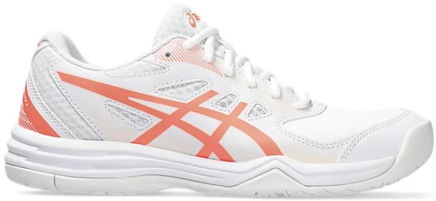(Women) ASICS Court Slide 3 'White Sun Coral' 1042A209-102 Order (Women) ASICS Court Slide 3 'White Sun Coral' 1042A209-102