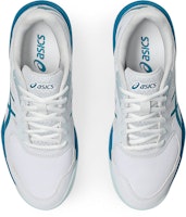 (W) (여성) 아식스 코트 슬라이드 3 '화이트 틸 블루' 1042A209-103 1042A209-103 Details for (W) (여성) 아식스 코트 슬라이드 3 '화이트 틸 블루' 1042A209-103 1042A209-103