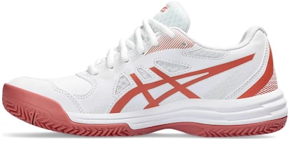 (Women) ASICS Court Slide 3 Clay 'Red White' 1042A230-101 (Women) ASICS Court Slide 3 Clay 'Red White' 1042A230-101