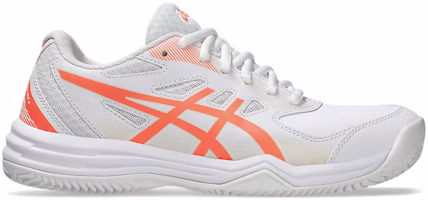 (Women) ASICS Court Slide 3 Clay/Oc 'White Sun Coral' 1042A230-102 (Women) ASICS Court Slide 3 Clay/Oc 'White Sun Coral' 1042A230-102