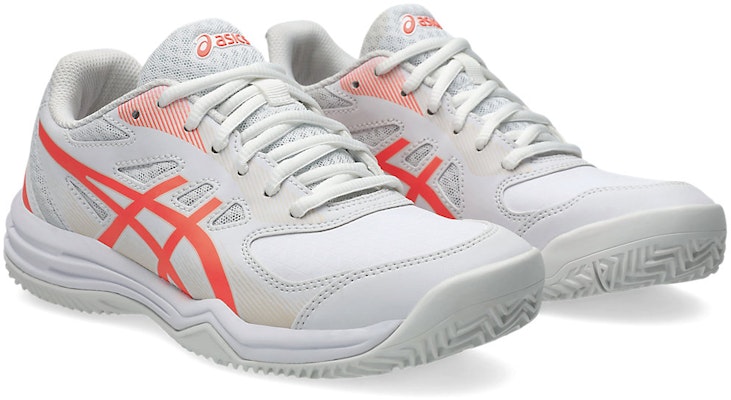 (W) ASICS Court Slide 3 Clay/Oc 'Putih Sun Coral' Tenis Sepatu 1042A230-102 Order (W) ASICS Court Slide 3 Clay/Oc 'Putih Sun Coral' Tenis Sepatu 1042A230-102