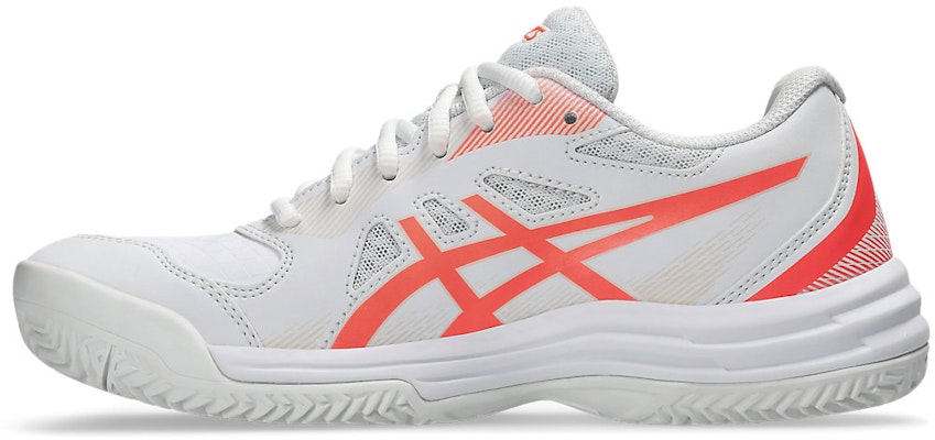 (W) ASICS Court Slide 3 Clay/Oc 'Putih Sun Coral' Tenis Sepatu 1042A230-102 Shop (W) ASICS Court Slide 3 Clay/Oc 'Putih Sun Coral' Tenis Sepatu 1042A230-102