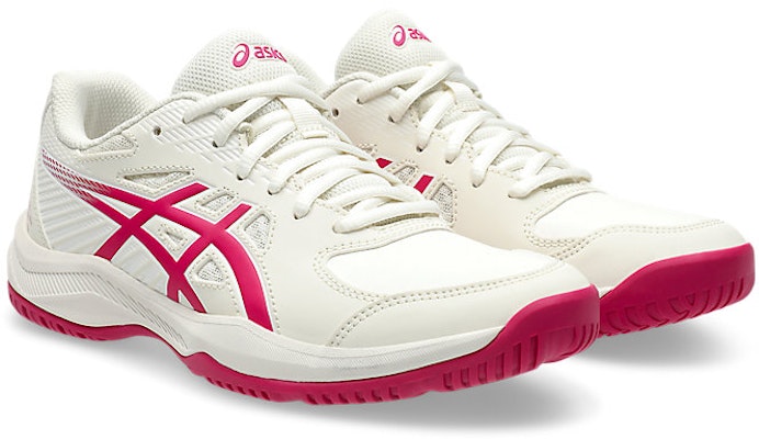 (Women) Asics Court Slide 4 (All Court) Cream/Bright Rose 1042A283-101 Order (Women) Asics Court Slide 4 (All Court) Cream/Bright Rose 1042A283-101