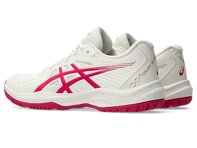 Lookbook (W) アシックス コートスライド 4 (オールコート) クリーム/ブライトローズ 1042A283-101