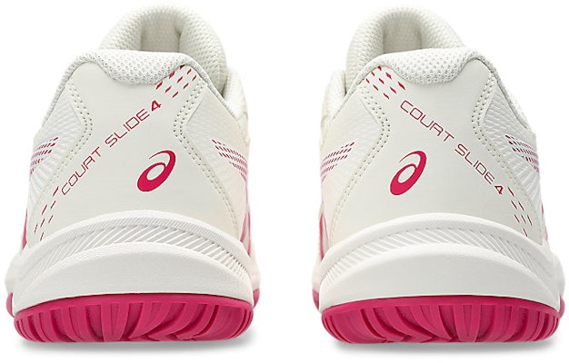 (Women) Asics Court Slide 4 (All Court) Cream/Bright Rose 1042A283-101 Purchase (Women) Asics Court Slide 4 (All Court) Cream/Bright Rose 1042A283-101