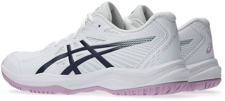 (W) ASICS Court Slide 4 (Todo Terreno) Blanco/Indigo Fog 1042A283-100 Lookbook (W) ASICS Court Slide 4 (Todo Terreno) Blanco/Indigo Fog 1042A283-100