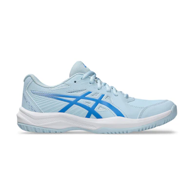 (W) ASICS Court Slide 4 All-Court Tennis Shoes Light Blue/Blue Coast