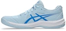 Shop (W) ASICS Court Slide 4 Sepatu Tenis All-Court Biru Muda/Biru Coast 1042A283-400