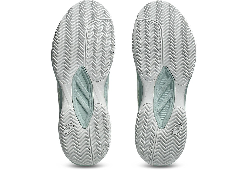 Sizing (W) ASICS Court Slide 4 全场网球鞋 青苔岩色/白色 1042A284-300