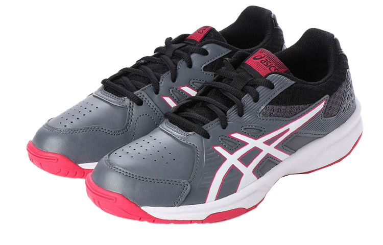 (W) ASICS Court Slide 'Breathable Shock-Absorbing Non-Slip Low Top Running Shoes Grey Pink' 圖 4