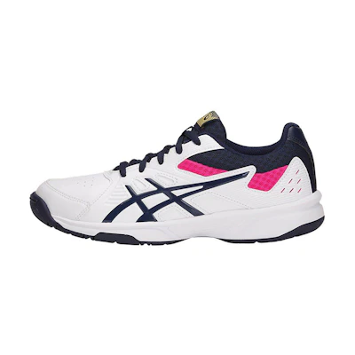 (W) ASICS Court Slide 'White Blue'