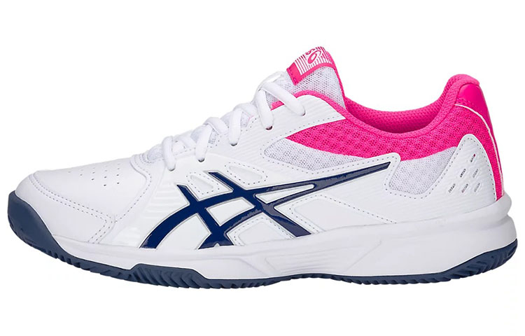 Buy (W) 아식스 코트 슬라이드 클레이 (화이트/핑크) 1042A031-100