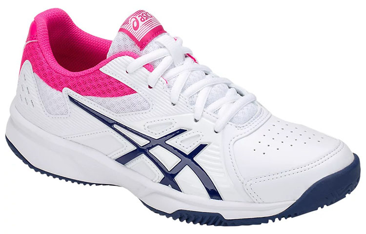 Lookbook (W) 아식스 코트 슬라이드 클레이 (화이트/핑크) 1042A031-100