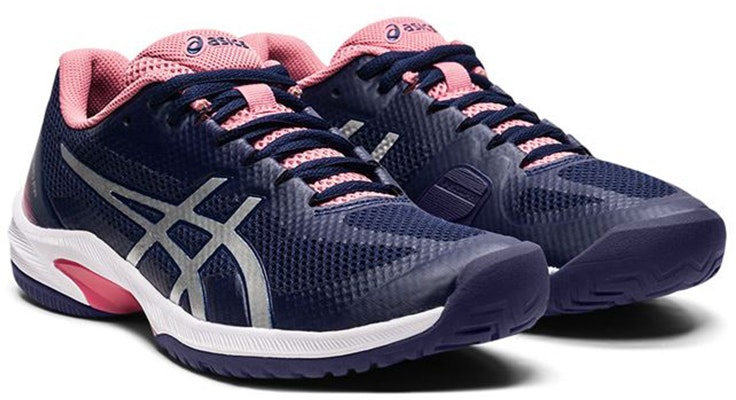 (W) ASICS Court Speed FF 'Peacoat Pure Silver' 1042A080-403 Lookbook (W) ASICS Court Speed FF 'Peacoat Pure Silver' 1042A080-403