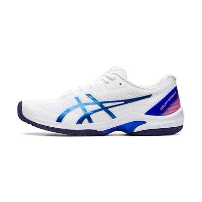 (W) ASICS Court Speed FF 'White Blue'