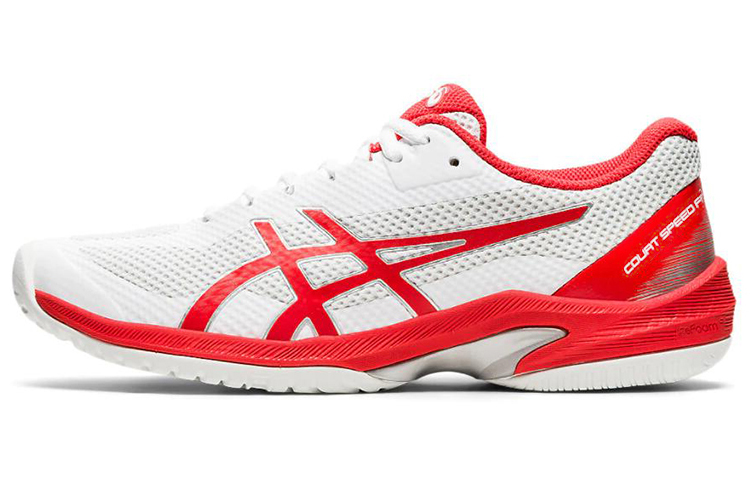 (Women) ASICS Court Speed FF 'White Fiery Red'  1042A080-105