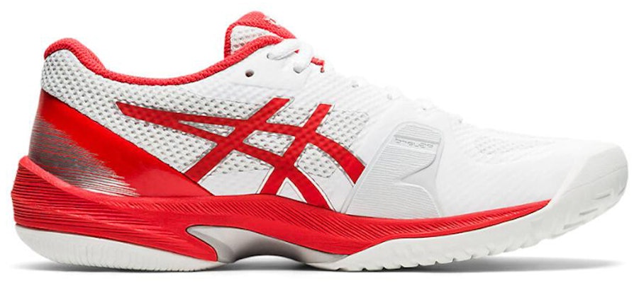 (W) ASICS Court Speed FF 'Blanco Rojo Fuego' 1042A080-105 Order (W) ASICS Court Speed FF 'Blanco Rojo Fuego' 1042A080-105