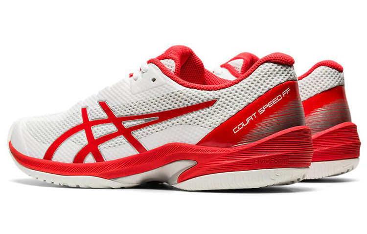 Lookbook (W) ASICS Court Speed FF 'Blanco Rojo Fuego' 1042A080-105