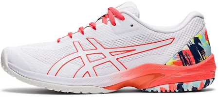 (Women) ASICS Court Speed FF 'White Red' 1042A186-960 (Women) ASICS Court Speed FF 'White Red' 1042A186-960