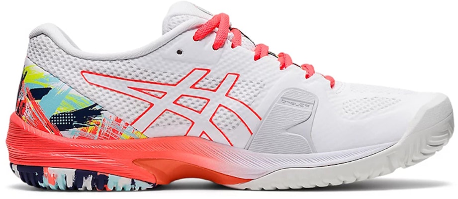 (W) 아식스 코트 스피드 FF '화이트 레드' 1042A186-960 Order (W) 아식스 코트 스피드 FF '화이트 레드' 1042A186-960