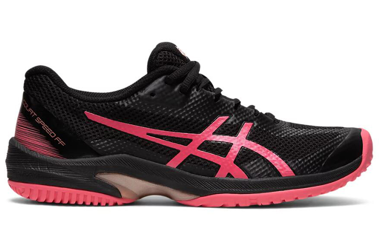 Order 亞瑟士 Court Speed FF CC 跑步鞋 女款 黑紅